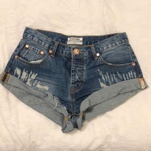 One Teaspoon Pacifica Bandits Shorts